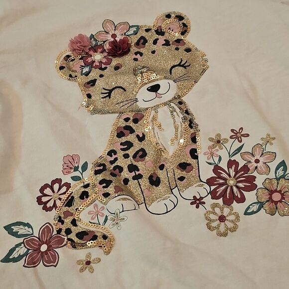 Cute Shirt And Short Set Size M 7/8 - Picture 9 of 13